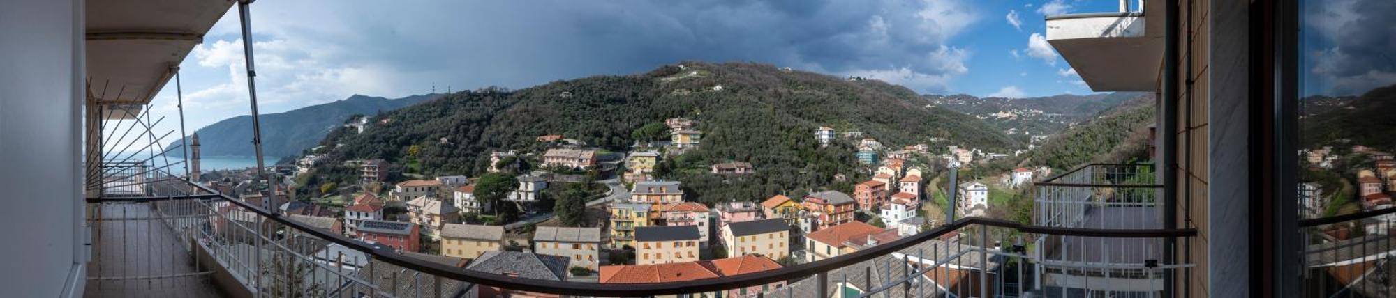 239 - Casa Del Sole Vista Mare Moneglia - 5Minuti A Piedi Dal Mare - Parcheggio Privatoアパートメント エクステリア 写真
