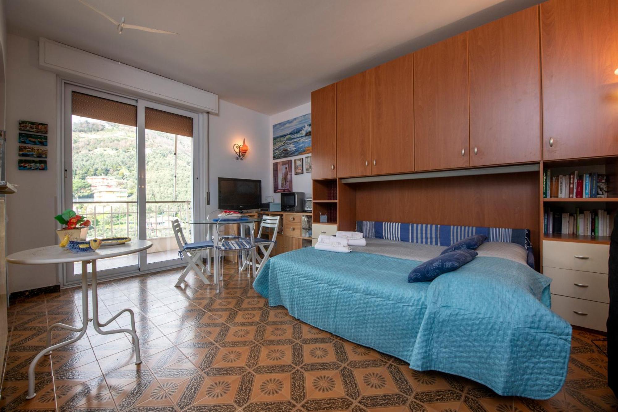 239 - Casa Del Sole Vista Mare Moneglia - 5Minuti A Piedi Dal Mare - Parcheggio Privatoアパートメント エクステリア 写真